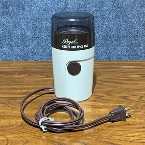 Regal Coffee and Spice Mill Model 505 Vintage Electric Grinder 130W TESTED